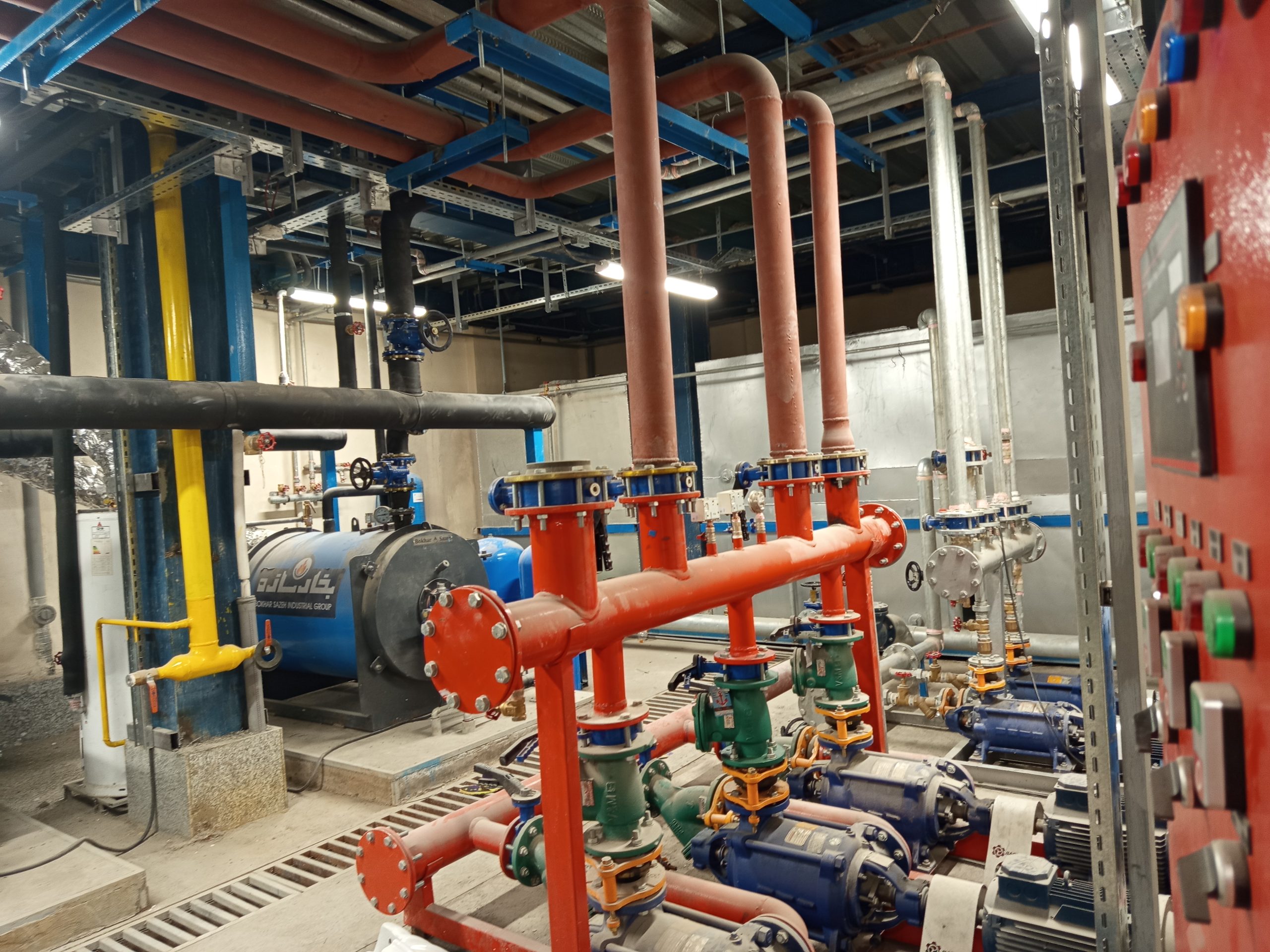 Constructing the National Iranian Gas Company building Project