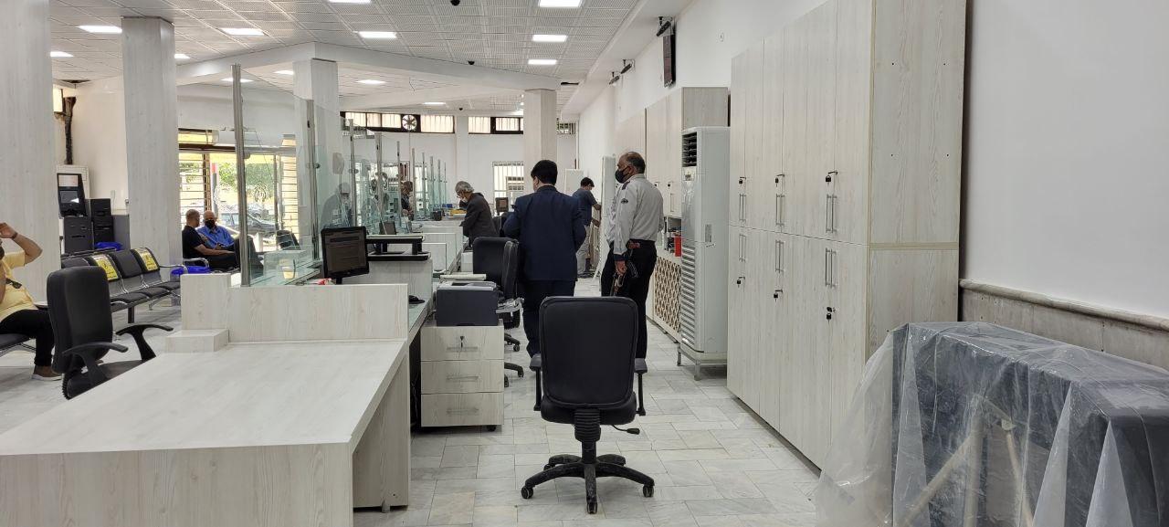 Reconstruction of Melli Bank branch of Mashhad AboBargh Branch